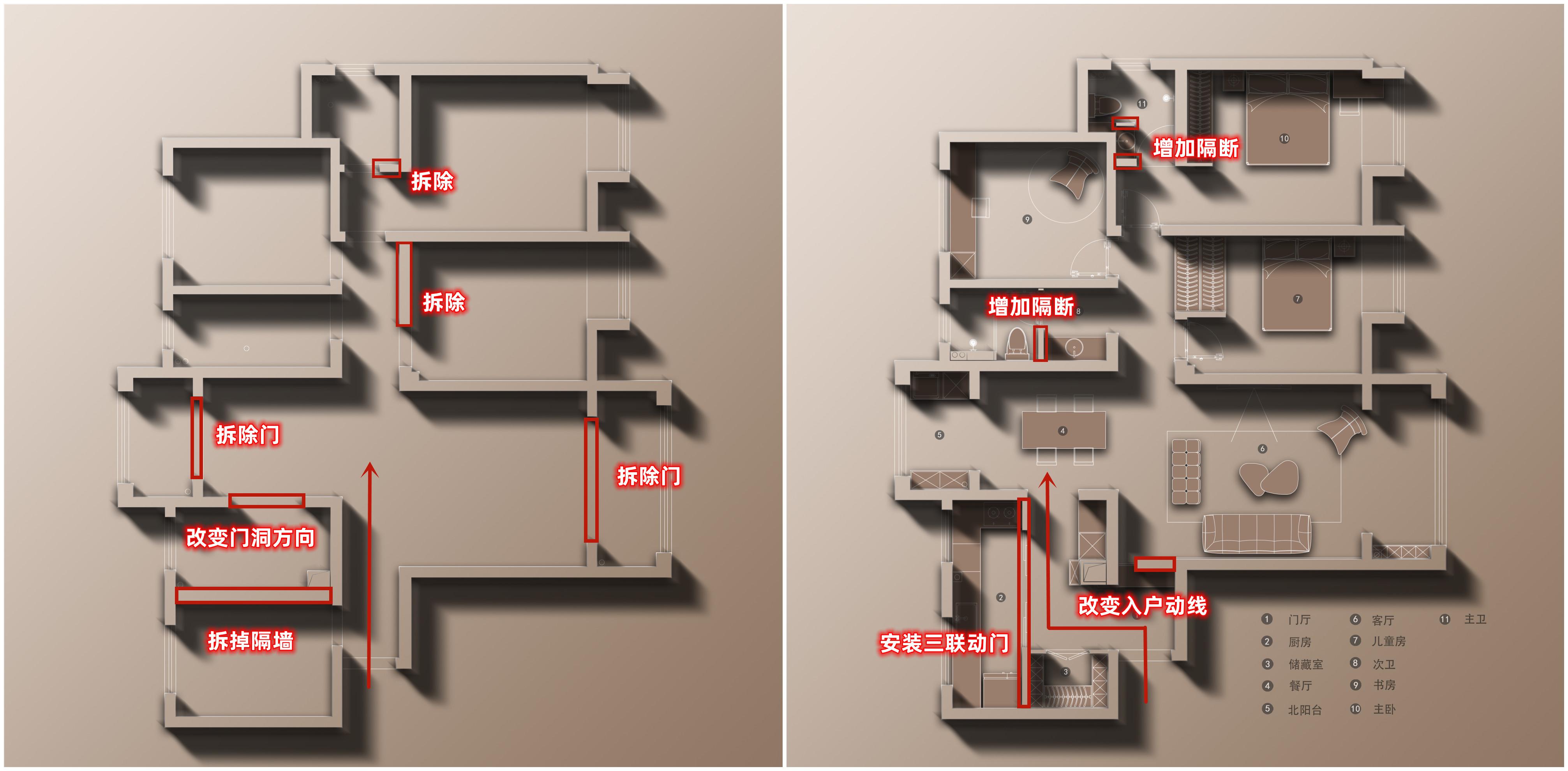 150㎡極簡(jiǎn)風(fēng)全屋裝修設(shè)計(jì)效果圖，舒適度堪比豪宅