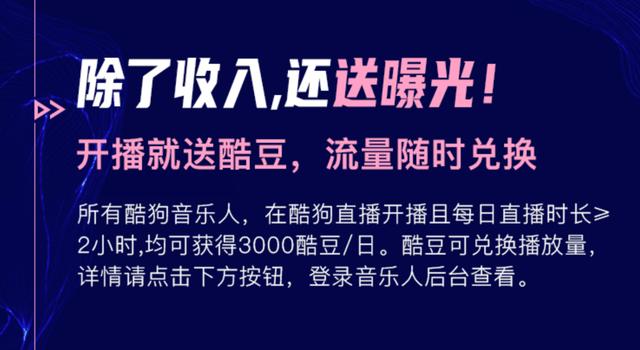 音樂(lè)人如何獲得理想收入？從星曜|看見計(jì)劃看酷狗音樂(lè)人扶持生態(tài)