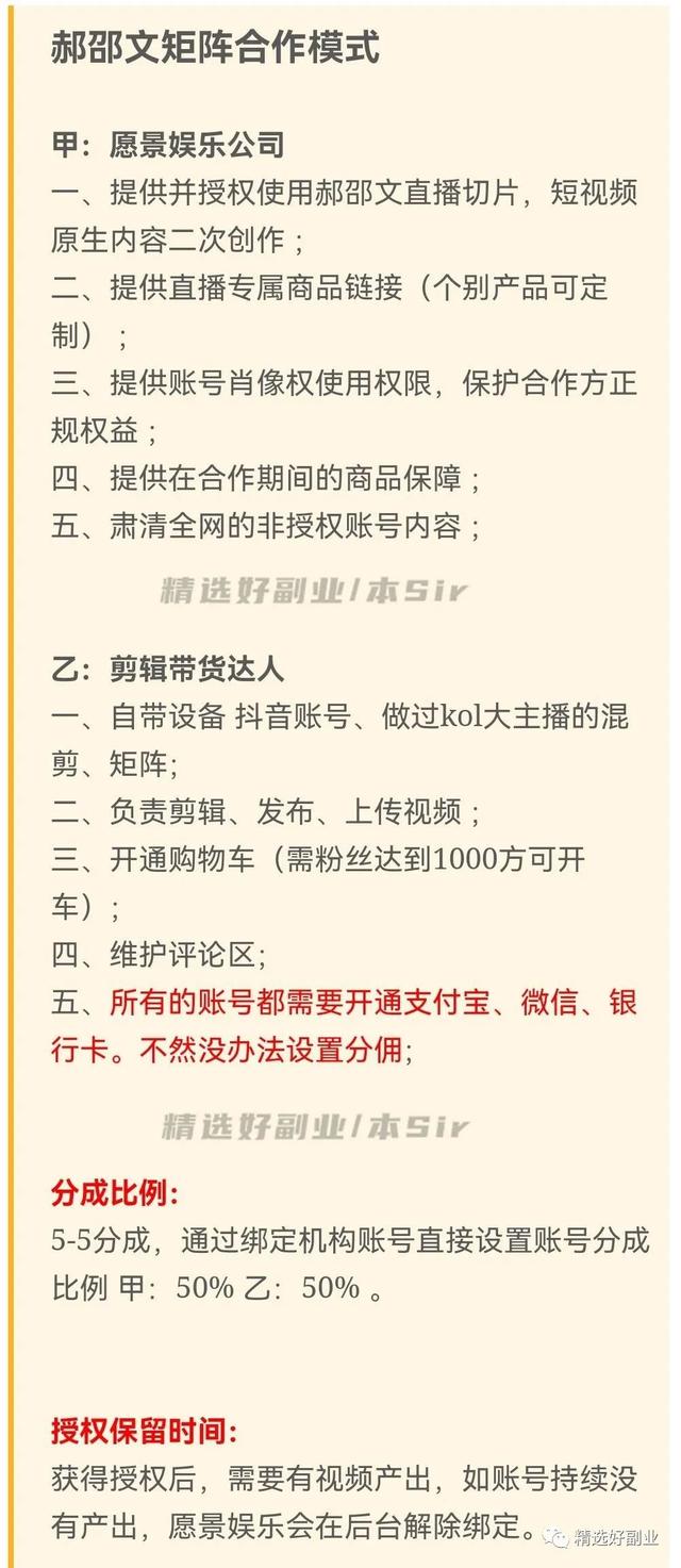 抖音IP直播切片授權(quán)渠道公開，揭秘直播切片的四大坑讓你防不勝防