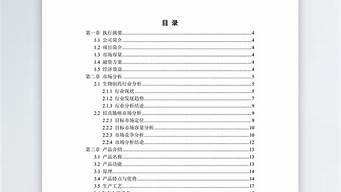 商業(yè)計(jì)劃書范文3000（商業(yè)計(jì)劃書范文3000 大學(xué)生）