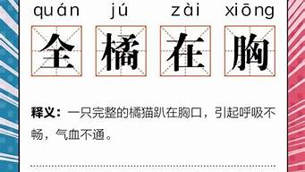 調(diào)侃橘貓的成語（調(diào)侃橘貓的成語大全）