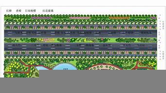 道路景觀設(shè)計(jì)平面圖（道路景觀設(shè)計(jì)平面圖怎么畫）