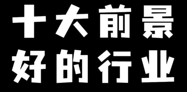 未來最掙錢的十大行業(yè)排行榜（未來最掙錢的十大行業(yè)排行榜女生）